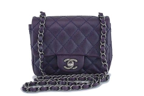 chanel purple mini flap bag|Chanel mini flap bags sale.